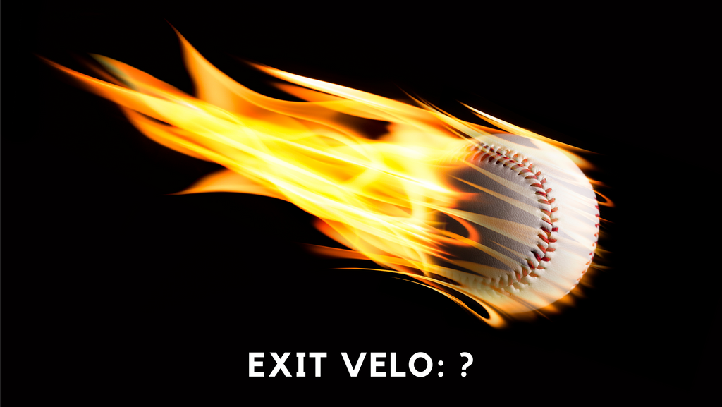 exit velocity, Baseball exit velocity, homerun, increasing exit velocity. 