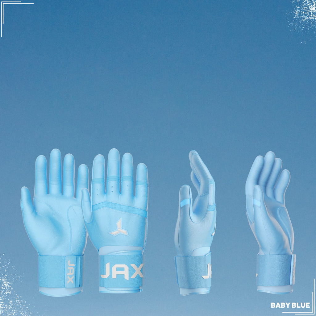 Baby Blue Batting Gloves Product Banner 
