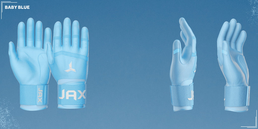 Baby Blue Batting Gloves Product Banner 