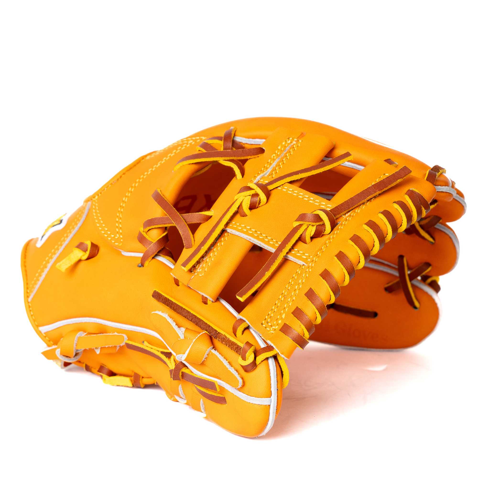 yellow glove ポーチ　ファイヤーパターン Jax Fielding Glove | DM-5S | Infield | Orange Tan | 11.25