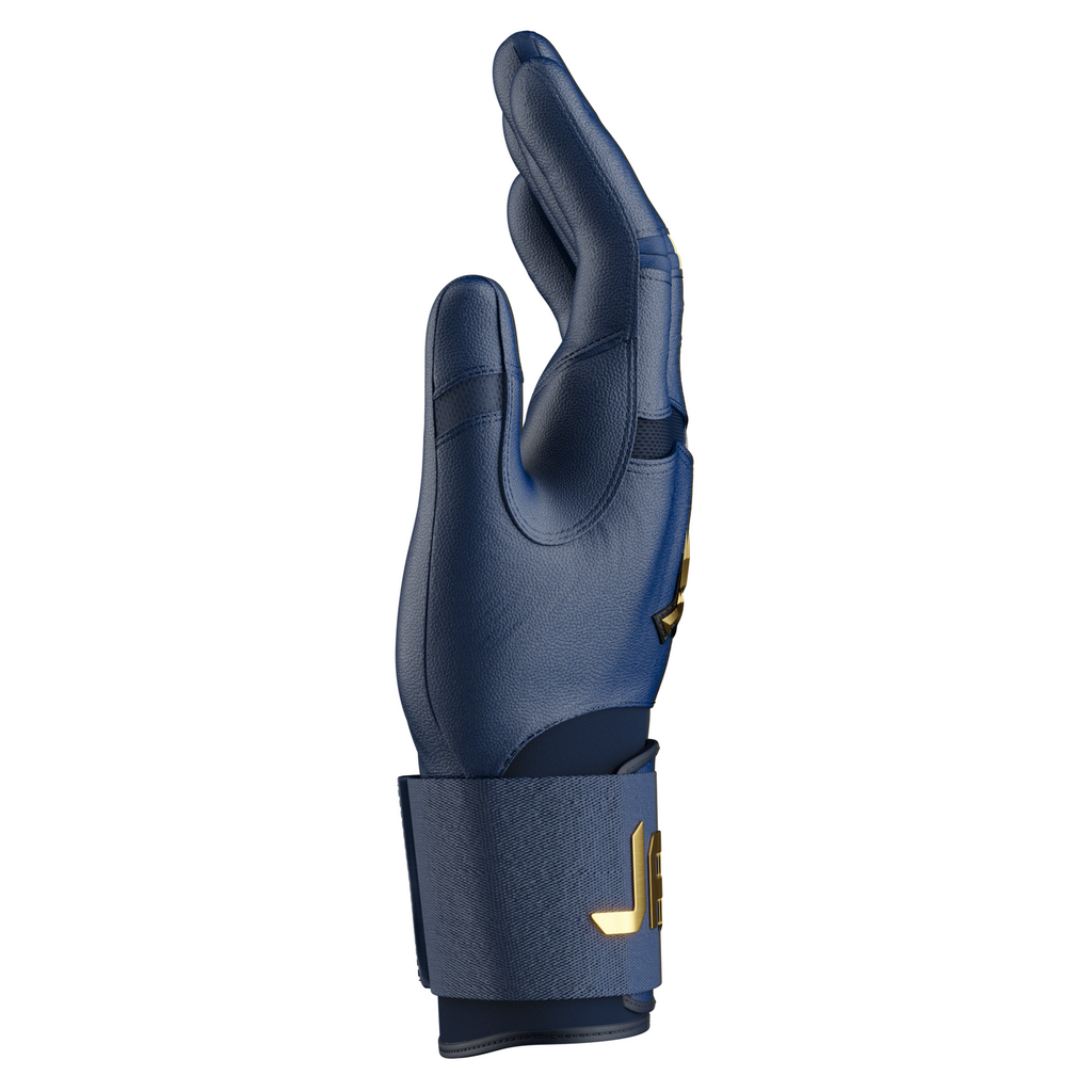 Navy Blue Jax Model One Batting Gloves Product Photo 