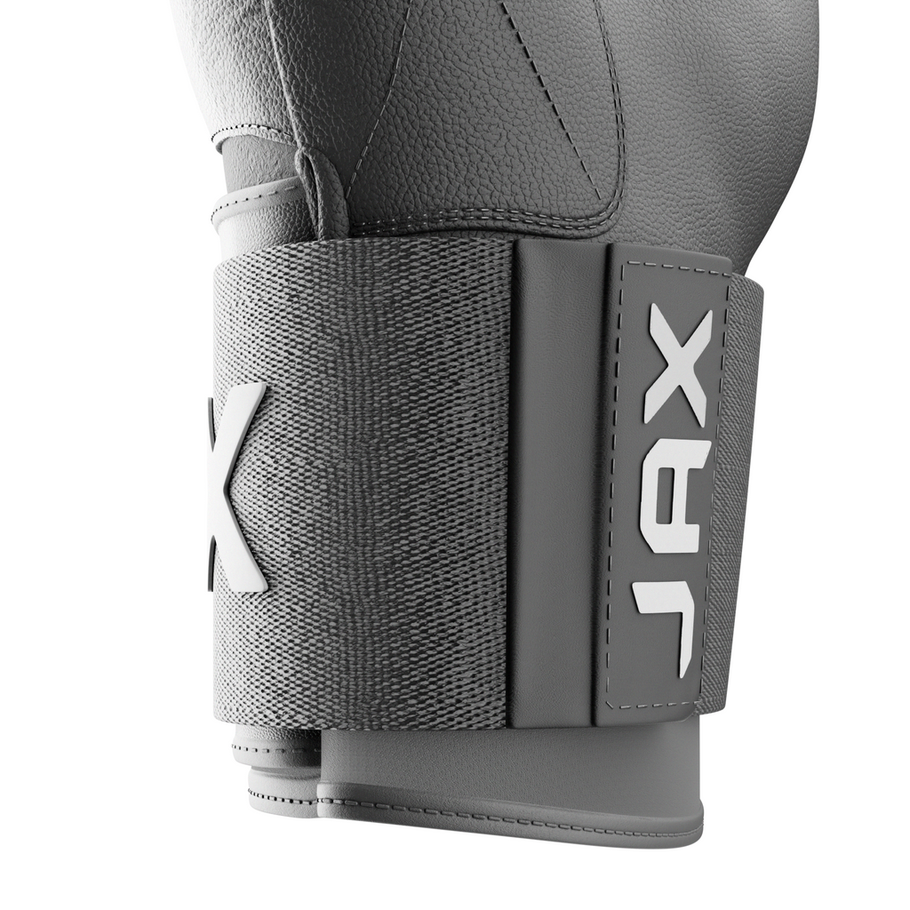 Jax Batting Gloves Grey Strap Cuff Product Photo 