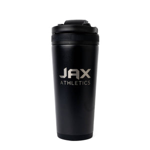 Jax x Ice Shaker | Stainless Steel Shaker Bottle | 26oz | Black