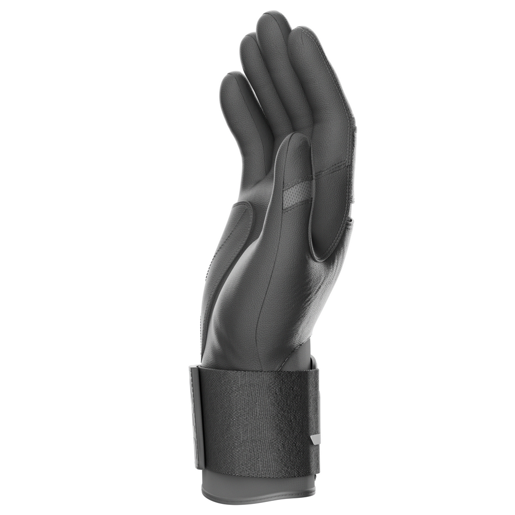 Jax Batting Gloves Grey Strap Cuff Product Photo 
