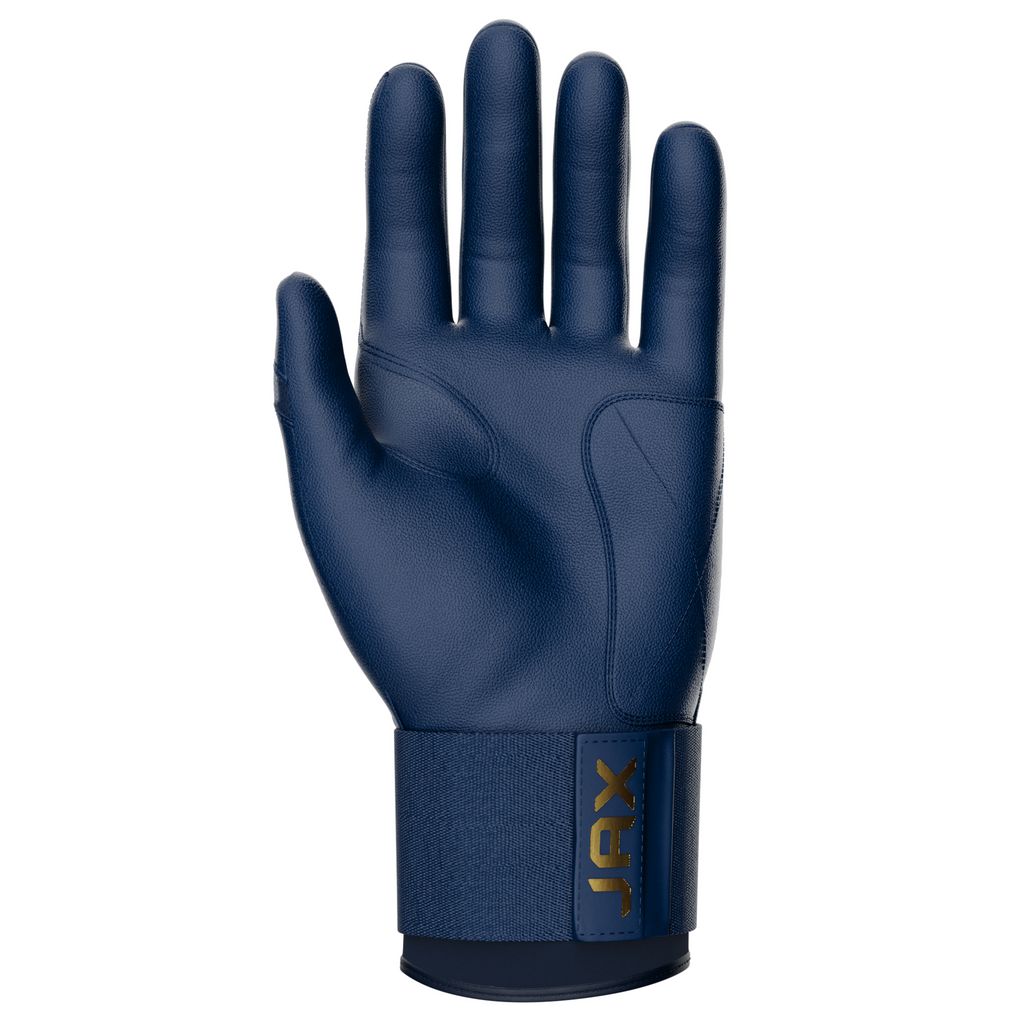 Navy Blue Jax Model One Batting Gloves Product Photo 