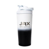 Jax x Ice Shaker | Stainless Steel Shaker Bottle | 26oz | White/Black