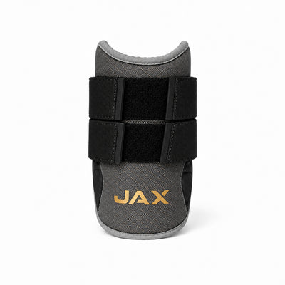 Jax Protective Guards | Double Strap Elbow Guard | Black//Gray Gradient