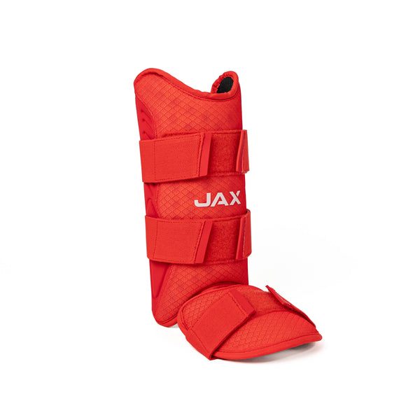 Jax Protective Guards | Leg Guard | Red