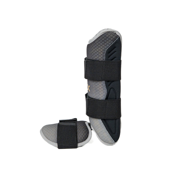 Jax Protective Guards | Leg Guard | Black//Gray Gradient