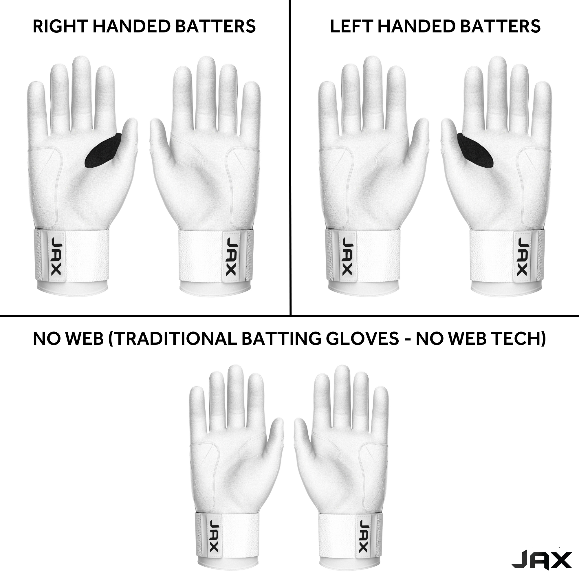 Batting glove for right handed batter online