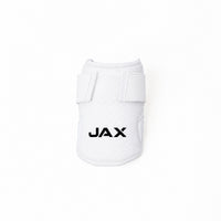 Jax Protective Guards | Single Strap Elbow Guard | White