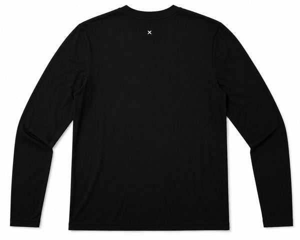 Jax │ Long Sleeve Performance T-Shirt | Black