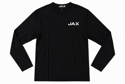Jax │ Long Sleeve Performance T-Shirt | Black