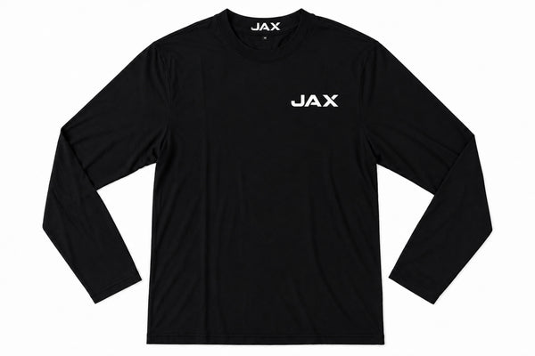 Jax │ Long Sleeve Performance T-Shirt | Black