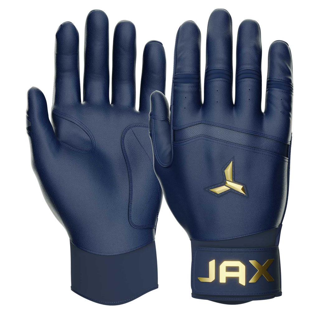 JAX Pro Cuff Batting Gloves - Baby Blue, Youth & Adult Sizes With D30 Thumb Protection